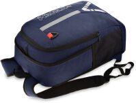 Velký robustní školní sportovní batoh na notebook výletní taška street extreme pro práci školní výlet - námořnická modrá - 4