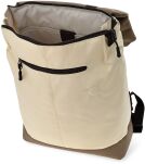 Jennifer jones vysoce kvalitní dámský batoh na notebook městský prostorná velká outdoorová cestovní taška do školy kanceláře - béžová s šedou - 3