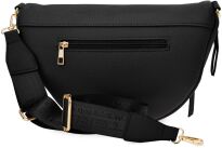 Dámská ledvinka Peterson elegantní crossbody kabelka přes rameno s kapsami - černá - 3