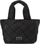 Monnari Premium velká měkká dámská kabelka klasický shopper tote bag - černá - 5
