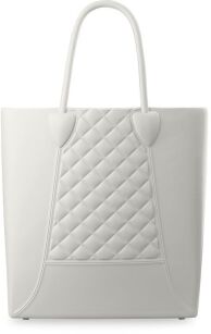 Tuhá kabelka silikonová jelly bag  - gelová - prošívaná