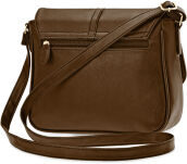 Klasická listonoška s klopou, dámská taška přes rameno s kapsami - 12