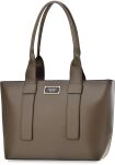Monnari velká taška do kanceláře aktovka loď pevná shopper klasická A4 - béžová - 2