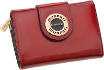 Monnari lakovaná dámská peněženka malá peněženka portmonetka na zip - červená - 2