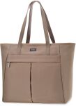 Peterson velká dámská taška prostorná shopper loďka na rameno voděodolná A4 - béžová - 2