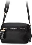 Monnari malá kabelka na popruhu sportovní taška messenger crossbody s přívěskem - černá - 2