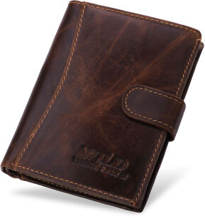 Klasická pánská horizontální peněženka stařená kůže