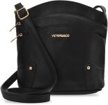 Prostorná městská crossbody kabelka s kapsami - modrá - 2