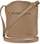Prostorná městská crossbody kabelka s kapsami - modrá - 12