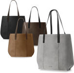 Dámská kabelka stylový shopper baleine přírodní kůže hnědá - 6