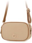 Monnari crossbody kabelka dvoukomorová malá praktická kabelka na rameno - béžová s hnědou - 2