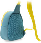 Batoh vak na jedno rameno pro děti nepromokavý vtipné vzory zubatý batoh modrá - 4