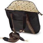 Monnari velká dámská taška prostorná shopperka objemná taška na rameno - černá - 3