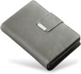 Příruční dámská peněženka s přihrádkami šedý - 2