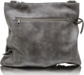 Kabelka listonoška jennifer jones 2v1 noste 2 nebo 1 - šedá - 2