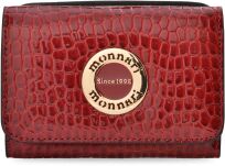 Monnari malá dámská lakovaná peněženka elegantní peněženka - croco - červená - 4
