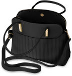 Elegantní kabelka dámská clasický kufřík pěkná taška shopper tři komory - 10