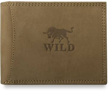 Pánská peněženka značky wild kožená  - horizontální
