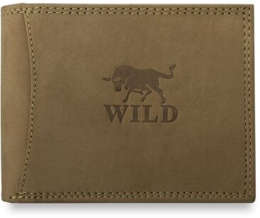 Pánská peněženka značky wild kožená  - horizontální