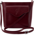 Dámská italská kabelka listonoška 100% přírodní kůže - 4