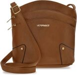 Prostorná městská crossbody kabelka s kapsami - grafitová - 7