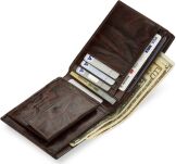 Pánská kožená peněženka pierre cardin černá - 3