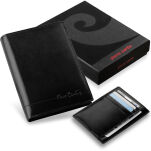 Pierre cardin - značková kožená vertikální pánská peněženka - 6