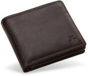 Elegantní praktická pánská peněženka visconti kůže technologie rfid hnědá - 2