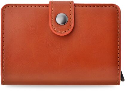 Pouzdro na vizitky dokumenty občanka peníze bankovka RFID protected - hnědé