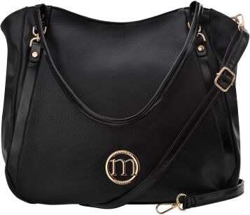 Monnari dámská taška pytel volná kabelka shopper přes rameno - černá