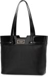 Monnari taška se zdobením kabelka shopper velká pevná aktovka - černá - 3