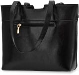 Monnari taška se zdobením kabelka shopper velká pevná aktovka - černá - 2