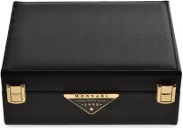 Elegantní šperkovnice monnari kosmetická taška krabička - černá - 2