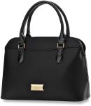 Monnari elegantní aktovka dámská kabelka tvrdý kufřík velká taška - černá - 2