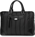 Monnari dámská prošívaná vodotěsná aktovka na notebook elegantní premium - černá - 2