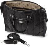 Monnari dámská prošívaná vodotěsná aktovka na notebook elegantní premium - černá - 3