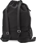 Peterson batoh taška vak lehký městský s kapsami a stahovacím popruhem volný - černý - 3