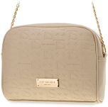 Top Secret kabelka s logem dámská kabelka s reliéfem elegantní řetízková kabelka - béžová - 4