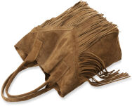 DÁMSKÁ SEMIŠOVÁ KABELKA Z PŘÍRODNÍ KŮŽE S TŘÁSNĚMI BOHO HNĚDÁ - 17