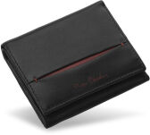 Funkční pánská peněženka pierre cardin přírodní kůže černá - červená - 2