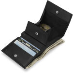 Funkční pánská peněženka pierre cardin přírodní kůže černá - červená - 5