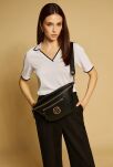 Elegantní dámská crossbody kabelka / ledvinka Monnari s pouzdrem – béžová - 4