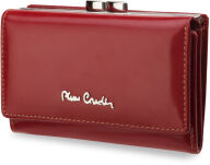 Dámská kožená peněženka pierre cardin stylová peněženka na zapínání černá - 4