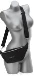 Dámská ledvinka sportovní městská bederní crossbody - černá - 3
