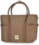 Monnari dámská kabelka přes rameno stylová aktovka kufřík shopper - béžová - 2