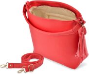 Velká shopper dámská kabelka se střapcemi se dvěma řemínky - 21