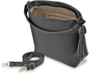 Velká shopper dámská kabelka se střapcemi se dvěma řemínky - 20