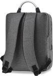 Kvalitní pánský batoh do práce školy 2v1 batoh taška na notebook bag street extrem - šedá - 3