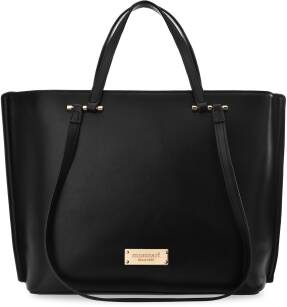 Monnari klasická elegantní dámská taška shopper aktovka přes rameno - černá