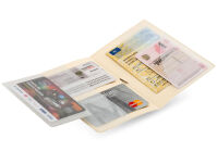 Vtipný obal na pas a další doklady zelená - 3